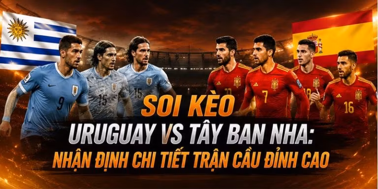 soi kèo Uruguay VS Tây Ban Nha